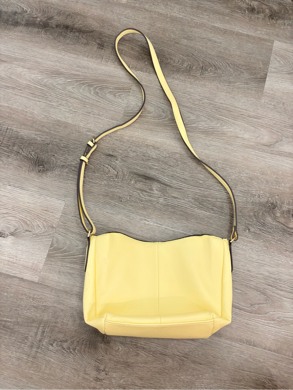 A New Day Butter Yellow Crossbody Shoulder Bag - Women Yellow Purse Crossbody